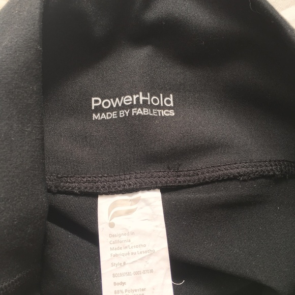 FABLETICS WOMENS HIGH WAISTED POWERHOLD SHORTS - Picture 5 of 6